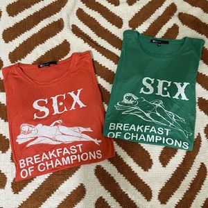 The Lovers & Drifters tee green